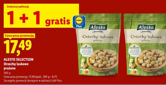 Alesto Selection Orzechy laskowe prażone