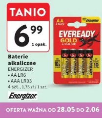 Baterie alkaliczne Energizer AA LR6 AAA LR03