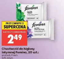 Chusteczki do higieny intymnej Femina, 20 szt.