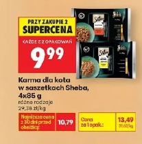 Karma dla kota w saszetkach Sheba, 4x85 g