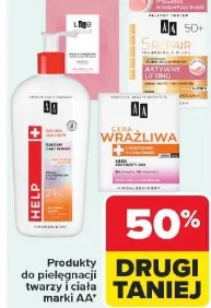 Produkty do pielęgnacji twarzy i ciała marki AA