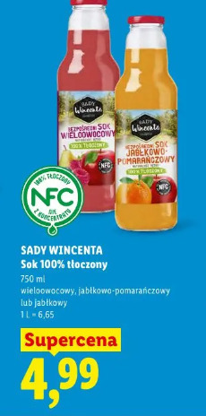Sady Wincenta Sok 100% tłoczony