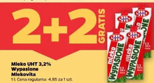 Mleko UHT 3,2% Wypasione Mlekovita