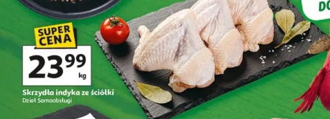 Skrzydła indyka ze ściółki