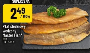 Płat śledziowy wędzony Master Fish