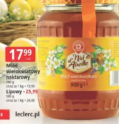 Miód wielokwiatowy nektarowy Nid d'Abeille