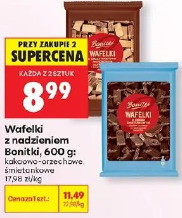 Wafelki z nadzieniem Bonitki