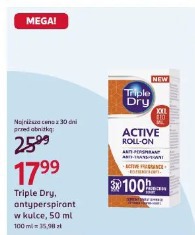 Triple Dry, antyperspirant w kulce, 50 ml