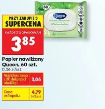Papier nawilżany Queen