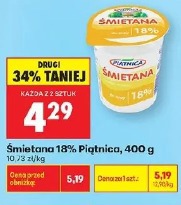 Śmietana 18% Piątnica