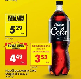 Napój gazowany Cola Original Zero, 2 l