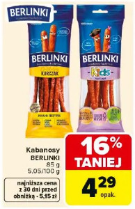 Kabanosy Berlinki