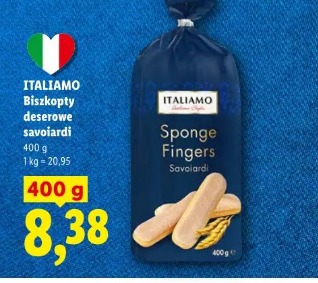 Italiamo Biszkopty deserowe savoiardi