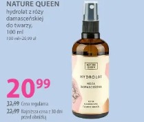 Nature Queen hydrolat z róży damasceńskiej do twarzy