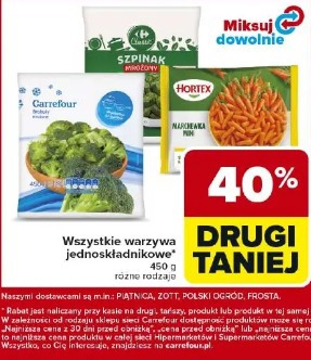 Wszystkie warzywa jednokładnikowe 450 g