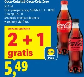 Coca-Cola lub Coca-Cola Zero