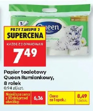 Papier toaletowy Queen Rumiankowy