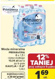 Primavera woda mineralna