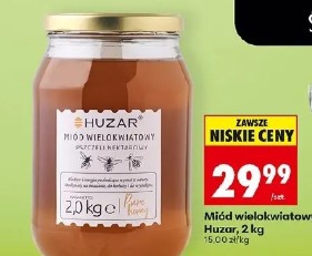 Miód wielokwiatowy Huzar