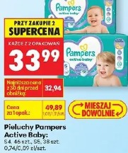 Pieluchy Pampers Active Baby+ S4, 46 szt., S5, 42 szt.