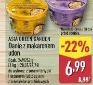Asia Green Garden Danie z makaronem udon