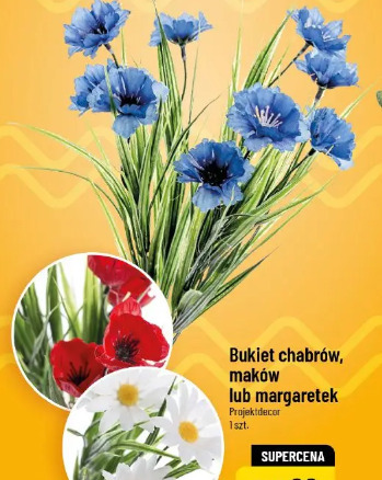Bukiet chabrów, maków lub margaretek Projektdecor