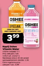 Napój Oshee Vitamin Water
