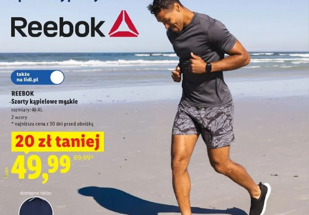 Reebok Szorty kąpielowe męskie