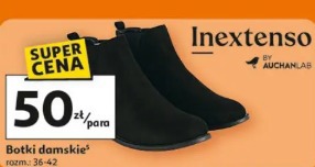 Botki damskie Inextenso