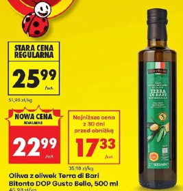 Oliwa z oliwek Terra di Bari Bitonto DOP Gusto Bello, 500 ml