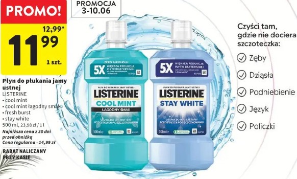 Płyn do płukania jamy ustnej Listerine