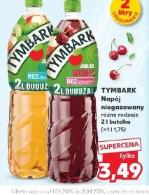 Tymbark Napój niegazowany różne rodzaje