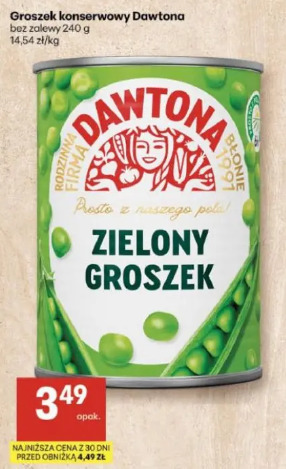 Groszek konserwowy Dawtona