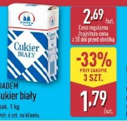 Diadem Cukier biały