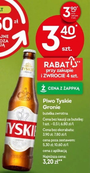 Piwo Tyskie Gronie