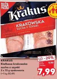 KRAKUS Kiełbasa krakowska sucha z szynki