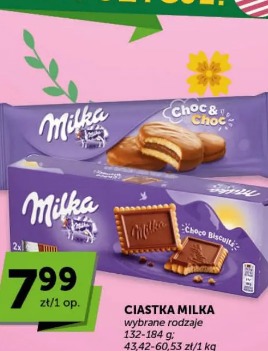 Ciastka Milka