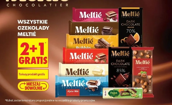Wszystkie czekolady Meltié