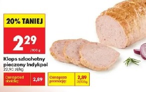 Klops szlachetny pieczony Indykpol