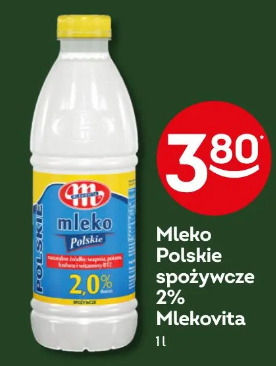 Mleko Polskie spożywcze 2% Mlekovita
