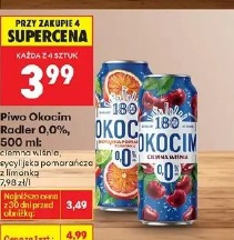 Piwo Okocim Radler 0,0%