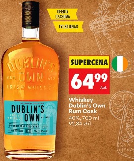 Whiskey Dublin's Own Rum Cask