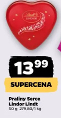 Praliny Serce Lindor Lindt