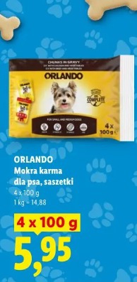 Orlando Mokra karma dla psa, saszetki