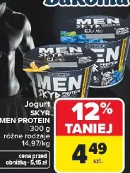 Jogurt Skyr Men Protein Bakoma
