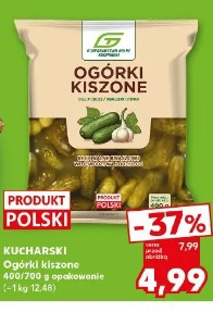 Kucharski Ogórki kiszone