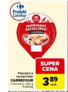 Paprykarz szczeciński z łososiem Carrefour