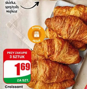 Croissant z masłem