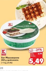 Ser Mascarpone K-Classic