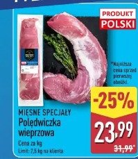 MIĘSNE SPECJAŁY Polędwiczka wieprzowa